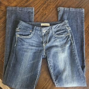 Miss Chic Jeans Dark Blue Boot Cut